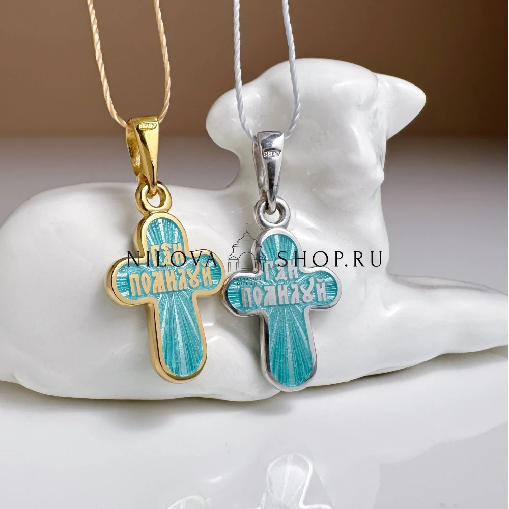 Детский крестик «КРЭ27»сз Tiffany